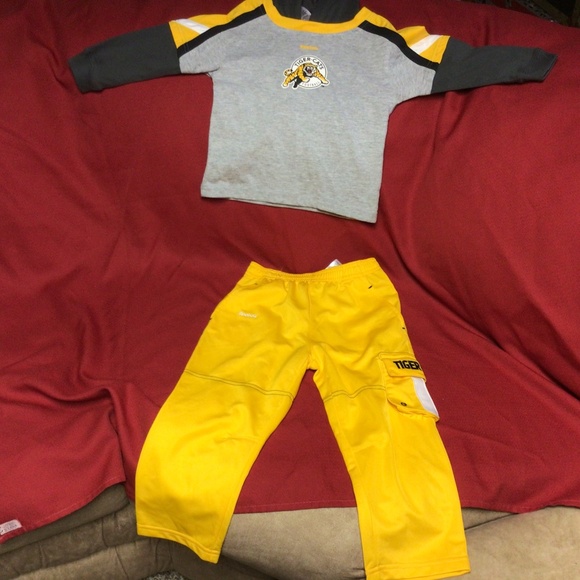 CFL HAMILTON Tigercats new Childs matching set - Picture 1 of 5